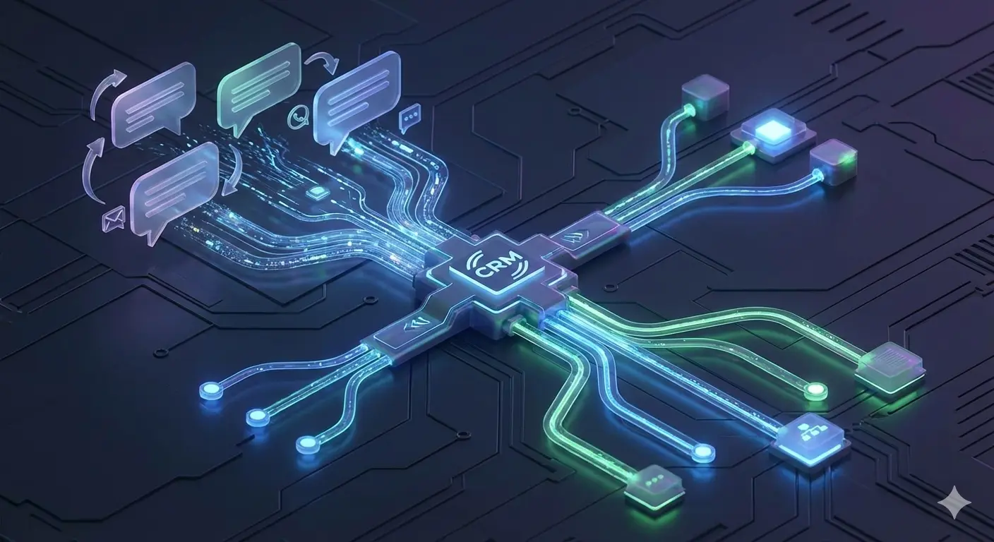 CRM integrado con canales digitales