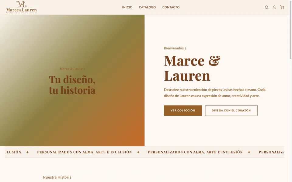 Captura en vivo de Marce y Lauren